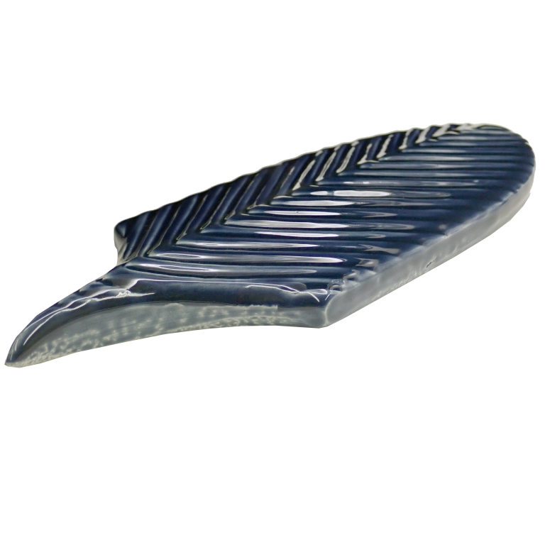 PLURIFY - 3X8 FEATHER, BLUE, GLOSSY
